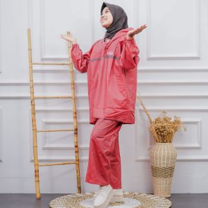 Jas Hujan Senwil Mantel Pria Wanita Setelan Baju dan Celana Dewasa Tebal Lentur Tahan Lama Best Quality Raincoat