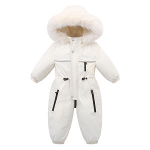 Children Ski Suit Winter Autumn Boys Jumpsuit Warm Kids Jacket Waterproof Baby Clothing Set Hooded Girls Snowsuit 1-5 Years