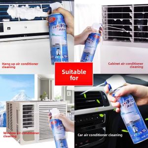 MONLEYTA | Powerful Cleaning Foam Air Conditioner Cleaning Agent Tool Set For Indoor And Outdoor Machines No Disassembly Needed