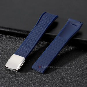 20mm 22mm Rubber Strap for Rolex Water Ghost for Omega Universal Silicone Bracelet Sport Diving Watch Band For Cut To Size Belts