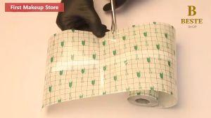 Waterproof medical tape Transparent Tape PU Film Waterproof Anti-Allergic Wound Dressing Tape