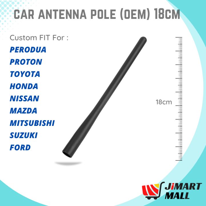 16/18CM CAR RADIO AM/FM ANTENNA Universal Replacement Receiver Myvi