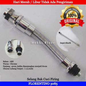 SELANG TARIK WASTAFEL SINK UNIVERSAL SELANG BAK CUCI PIRING ABS HIGH QUALITY