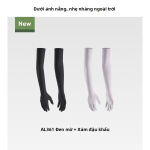 Găng tay BENEUNDER vải lụa băng dài thoáng khí chống tia UV