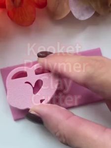 8Pcs Mini Flower Leaf Polymer Clay Cutters PLA Molds for DIY Jewelry Earrings Making Stamping Embossing Craft Cutting Tools