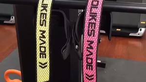 AOLIKES 1 Pair Gym Fitness Weight Lifting Grip Straps Dumbbell Hand Grips Training Wrist Support Bands for Barbell Pull Up