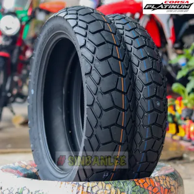 CORSA CROSS S TAYAR TUBELESS 70/90-17 80/90-17 110/80-14 130/70-13 LC Y15 Y16 LAGENDA FZ150 MT15 MT25 HONDA RS150 RSX EX5