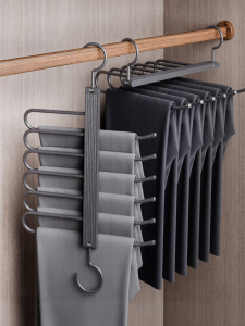 MINGZHI | Multipurpose Foldable Scratch-Free Pants Hanger