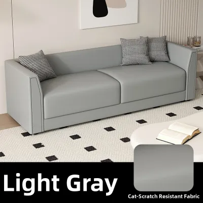 Modern Simple Luxury Small Office Combination Leather Sofa