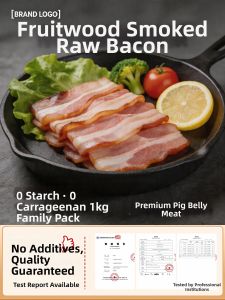 Additive-Free Childrens Breakfast Bacon Independent Packaging