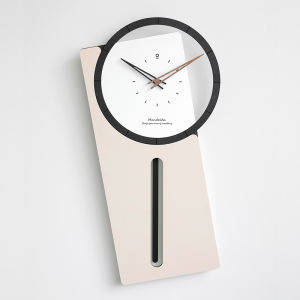 Nordic Minimalist Modern Style Wall Clock for Living Room Home Decor Simple Fashionable Mandelda Swinging Clock Table