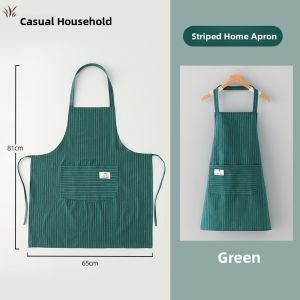Summer Lightweight Cotton Apron for Women with Logo Print