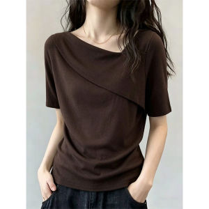 Café Icy Silk Slimming Large Size T-Shirt