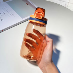 Korean Style Portable Plastic Water Cup Miniature Handy Cup Cute Simple High Temperature Resistant Student Plastic Cup High Aesthetic Value