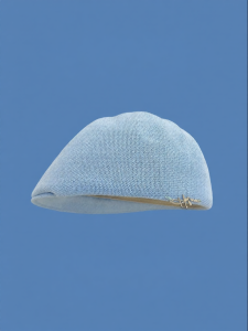 Reversible Fashionable Beret with Hollow Out Design Face Slimming 1pc