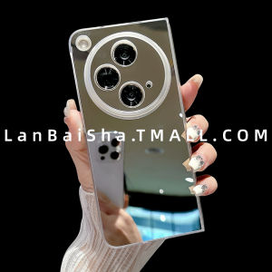 Mirror Compact Design Slim Drop-resistant Case for OPPO Foldable Phone