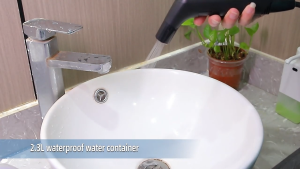 Miisoo ทำความสะอาดเครื่องพ่นสารเคมี เครื่องพ่นยาโถสุขภัณฑ์แบบใช้มือถือสำหรับห้องน้ำ 2.3Lถังเก็บน้ำ แบบพกพา ทำความสะอาดห้องน้ำ