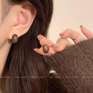 Elegant Womens Earrings Autumn Winter Fashion Jewelry Simple Design Alloy Silver Gold Plated Ear Cuff Trendy Accessory