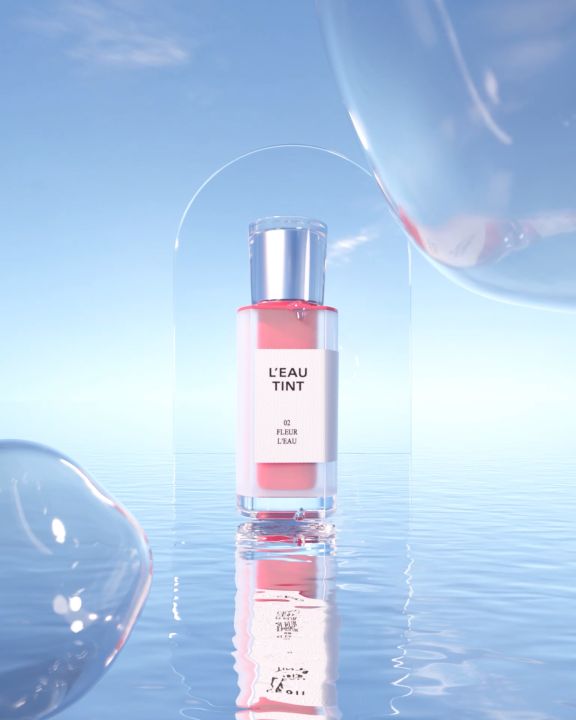 Son tint bóng lâu trôi, dưỡng ẩm, màu trong veo BBIA L'eau Tint 4.5g ...