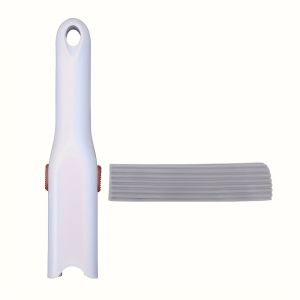 ไม้ถูพื้นแบบพกพาขนาดเล็ก ไม้ถูพื้นแบบฟองน้ำบีบเองได้ ไม้ถูพื้นทำความสะอาดกระจกรถยนต์และพื้นผิวขนาดเล็กแบบตั้งโต๊ะสำหรับใช้ในบ้านแบบไม่ต้องใช้มือ