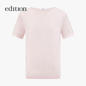 edition | Summer New Hemp Knit T-Shirt