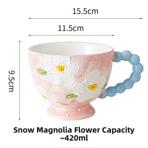 DIHUANTUO | Cute Large Capacity Ceramic Water Cup