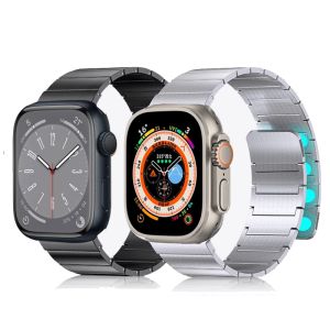 Magnetic Loop Strap For Apple watch 10 Band Ultra 2/1 49mm 46mm 42mm 45mm 41mm 44mm 40mm 38mm Stainless steel bracelet iWatch series Ultra 10 9 8 7 6 5 4 SE 3 2 1 Case