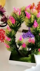 PT36 Pot Tanaman Hias Bunga Hias Plastik Ornamen Pot Bonsai Artificial Flower Decoration Tanaman Plastik Hiasan Rumah