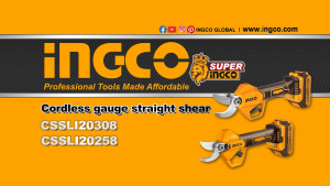 INGCO 20V LI-ION PRUNING SHEARS | BRUSHLESS MOTOR | CSSLI203083 CSSLI20308
