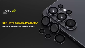 WSKEN Tempered Glass for Samsung Galaxy S26Ultra/S25Ultra/S24U Camera Lens Protector HD Scratch Proof