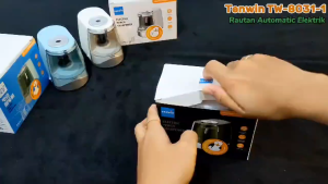 Angelohut X Tenwin TW-8031-1 Rautan Automatic Elektrik 3 Mode Ketajaman 6-8mm