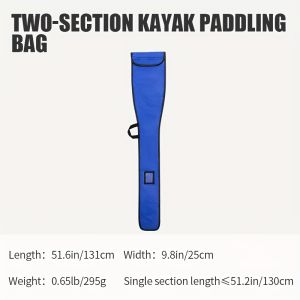 KOETSU kayak paddle bag kayak Oxford storage bag canoe protection bag hull accessories