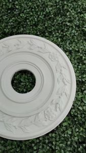 R4063 FLORAL CEILING ROSES STYLE | CEILING LIGHT ACCESSORIES | CEILING ROSE | MATERIAL PU | CEILING DECOR
