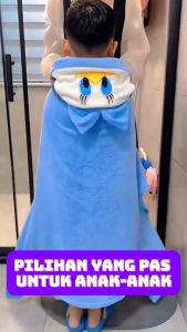 WD Handuk Mandi Usia 0-6 Tahun - Handuk Mandi Lembut Tebal - Handuk Jubah Handuk Renang