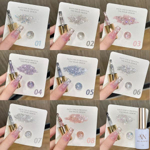 Bộ Sơn Móng Tay Gel Platinum 12ML 1-9 Màu Phong Cách Thu Đông Mới Làm Trắng Lấp Lánh Thiết Kế Phổ Biến Dành Cho Giáng Sinh Tiệm Nail