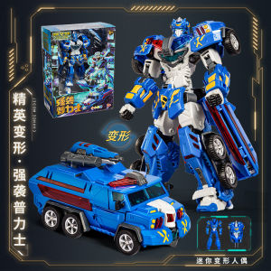 Transforming Autobots 3-In-1 Robot Car Toys for Boys And Girls Kids Machine Suit Model Figures Collectible Beibei Home