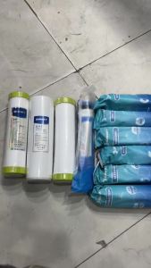 Trọn bộ 10 lõi lọc máy lọc nước Sanaky