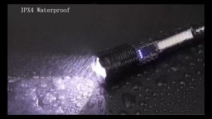 15000000 LM P50 P70 High Strong Power 24w Led Flashlights Tactical Light Emergency Spotlights Telescopic Jetbeam1km 18650 Built-in Battery White Laser Flashlight Zoomable Search Spotlight Portable LED Flashlights