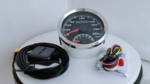 5 Gauge Set 85MM GPS Speedometer 0-8000RPM Tachometer 52MM Water Temp Oil Pressure Fuel Level Meter Voltmeter for Car Boat 12V