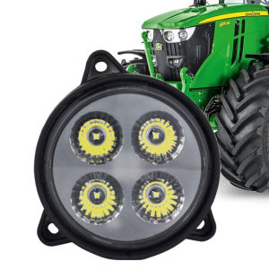 Bóng Đèn LED JALN7 40W Cho Máy Kéo Deere Lắp Được Trên Mui Trước Tương Thích Với Ford New Holland Quadtrac Puma MX Magnum - 6000K Chùm Sáng Rộng IP67