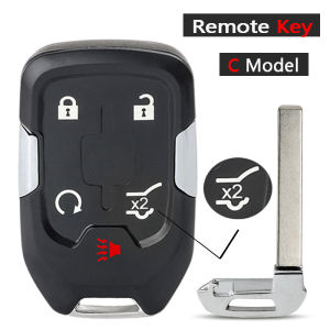 KEYECU 315/433MHz HYQ1AA/ HYQ1EA HYQ1AS/ HYQ1ES Smart Remote Key Fob for Chevrolet Tahoe Suburban GMC Terrain Acadia YUKON XL