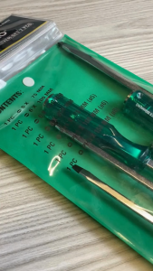 Tekiro Obeng Set Tembus Hijau 7 Pcs / Obeng Go Thru