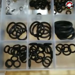 NARITA ชุดโอริง 18 เบอร์ 225 ชิ้น ญี่ปุ่น O-RING COMBINATION ยางโอริง O-Ring 225pcs 18ขนาด ชุดยางวงแหวน (ET)