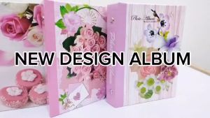 [VS] PHOTO ALBUM FOR 4R PICTURES ALBUM FLOWERS ALBUM BEAR (4636)