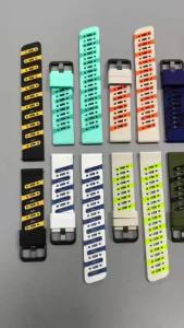 22MM Silicone Soft Strap For COLMi M42 M41 P86 P82 P81 V76 V68 I30 I11 C81 Sports Breathable Bracelet Repalce Watch Bands Correa