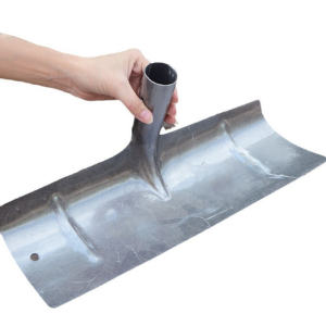 Melo home 50cm Manure Shovel Head Planting Scraper High Quality Thickening Steel Agricultural Rake
