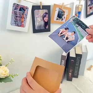 Tập 10 Tờ Khung Ảnh Giấy Treo Trang Trí – 3 Size Lựa Chọn – Dùng Gắn Ảnh Trang Trí Làm Quà Tặng LIM DIY