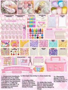 FUMENGLAN | Diy Materials Pack for Noisy Balls Squishy Making Rice Cake Filling and Outer Layer