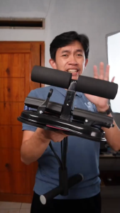 LINNINI Sit-Up Bar Portabel – Praktis Nyaman & Efektif untuk Latihan Perut dan Kaki