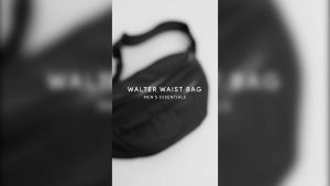 Tas Pinggang Pria Smith Berlin Walter Water Resistant Waist Bag Kasual Kantong Muat Banyak